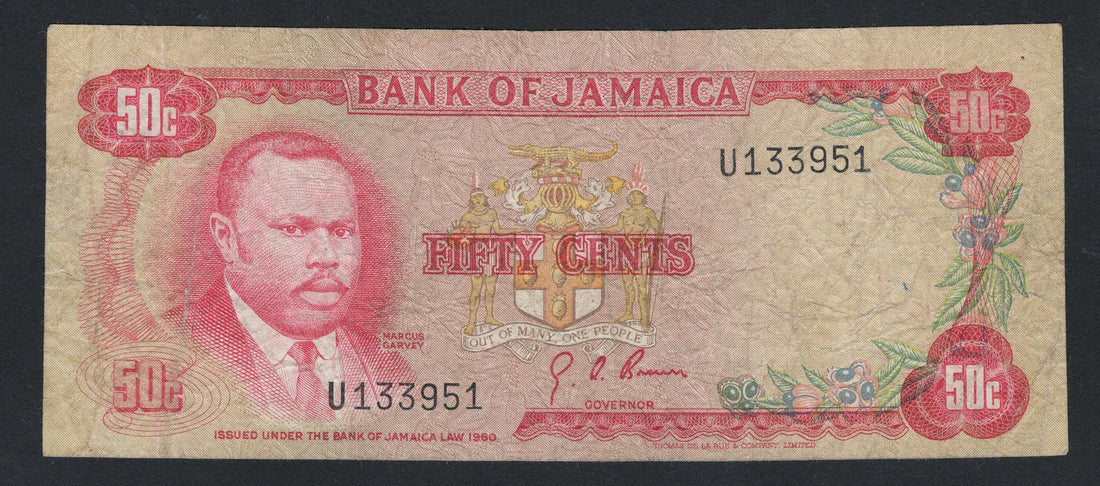 Jamaica 50 Cents L.1960 (1970) 