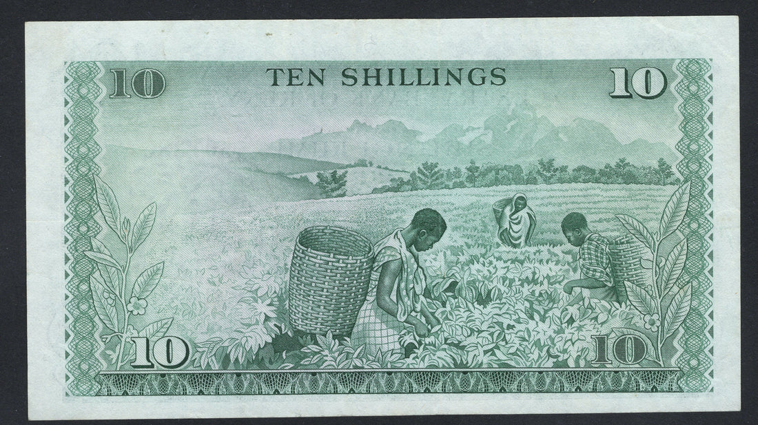 Kenya, 10 Shillings, 1973