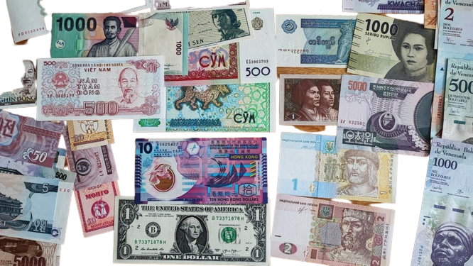 50pcs Different World banknotes  12 countries PAPER MONEY Uncirculated