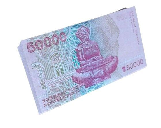 50xCROATIA 50000 DINARS (P26) 1993 UNC