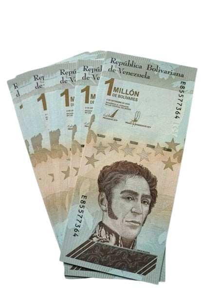 50xVENEZUELA One Million Bolivares note UNC 2020 pick NEW