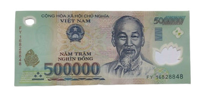 500,000 Vietnamese Dong polymer banknote in brand new condition