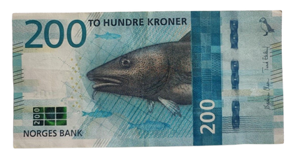 2016 -18 Norway  200  Kroner Circulated