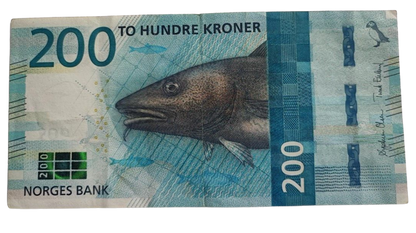 2016 -18 Norway  200  Kroner Circulated