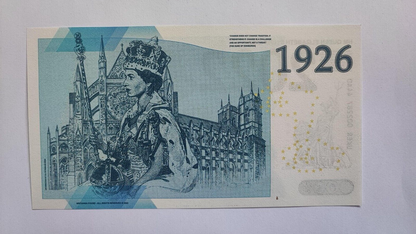 Queens  Elizabets II Britannia 2022 Commemorative Banknote