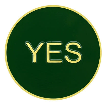 Yes or No Challenge Decision Making Lucky Coin UK Dispatch.