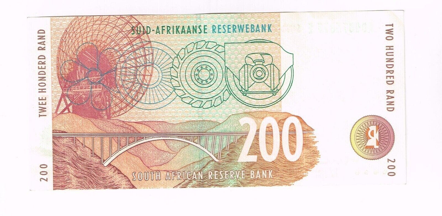 South Africa  200 Rand note  Circulated