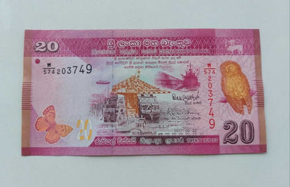 SRI LANKA New 20+50+100+500+1000+5000 Rupees 6 Pcs Set CEYLON Bank Note UNC