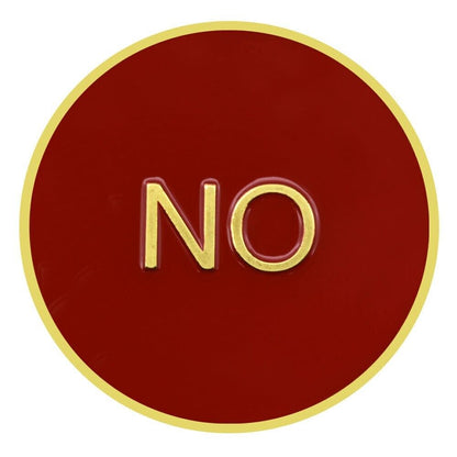 Yes or No Challenge Decision Making Lucky Coin UK Dispatch.