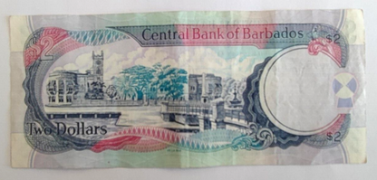 Barbados 2 Dollars 2012 EF