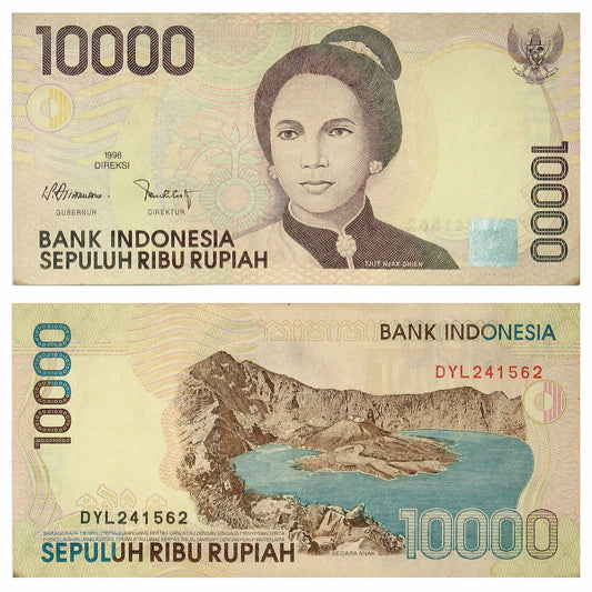 Indonesia 10000 Rupiah 1998 UNC P-137