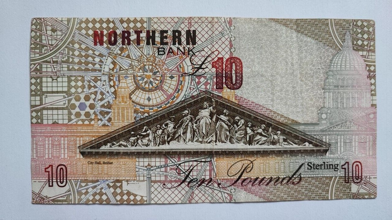 NORTHERN BANK £10 Ten Pound note DATED 1997 Very Fine