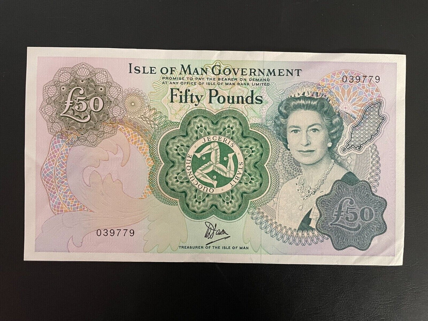 ISLE OF MAN FIFTY POUNDS 1983 P39a