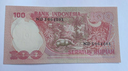 INDONESIA P.116 1977 100 Rupiah BANKNOTE UNC