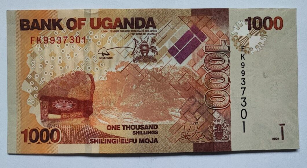 UGANDA 1000 SHILLING 2015 UNC