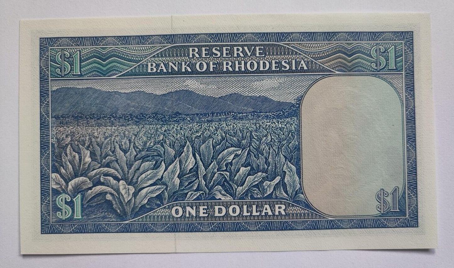 Rhodesia 1 Dollar UNC ~ P38