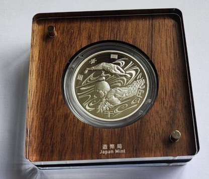 Tokyo Paralympic 2020 Game  swimming  1000Yen Commemorative Silver Proof Coin