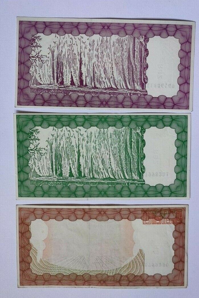 Set of  5 Zimbabwe 5000  to 100,000 bearer cheque 2004 to 2006 very rare