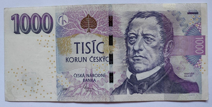 CZECH REPUBLIC 100 KORUN (P18) 2018 Very Fine