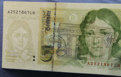 Germany 5 Deutsche Mark 1993  Series In Uncirculated Condition