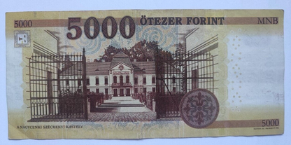 HUNGARY Banknote  5000 forint 2016 -2020 VF